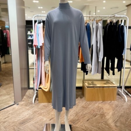 모달 모크넥 드레스