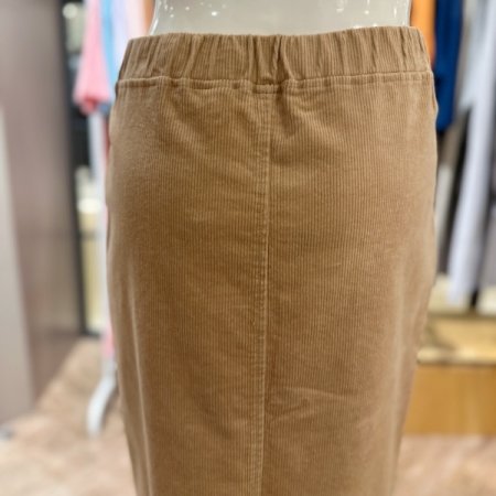 코튜로이H라인롱스커트