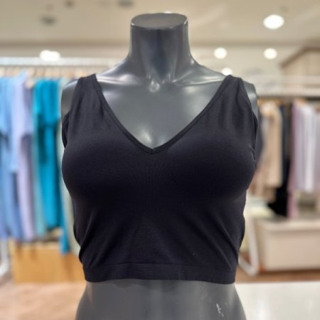 컬러 배색 와이드 브라