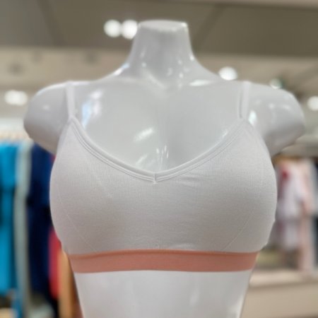 컬러 배색 브라 팬티 세트