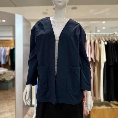 브이넥 무지 점퍼