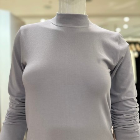 모달 모크넥 긴팔탑