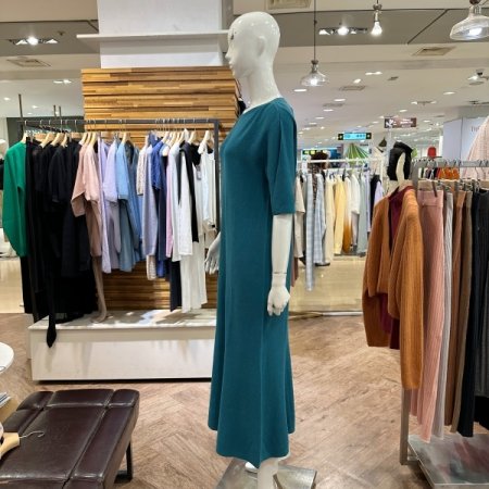 에어니트 플레어 원피스