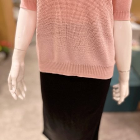 조직변형라운드반팔티셔츠