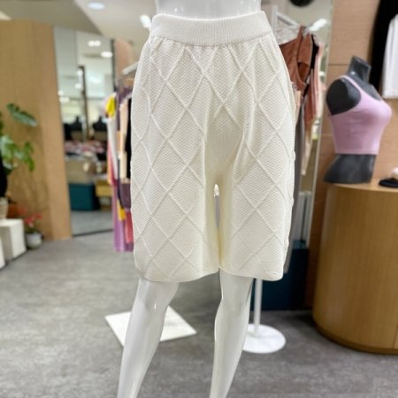 아가일 조직 하프 팬츠