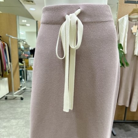 에어니트 롱 스커트