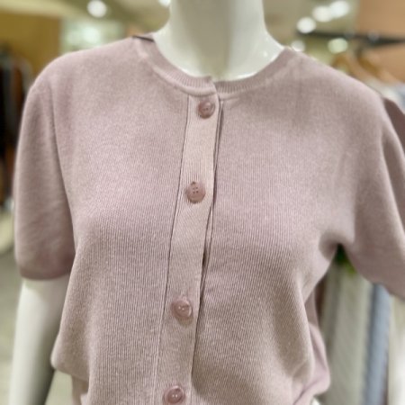 에어니트 벌룬소매 투웨이 소매탑