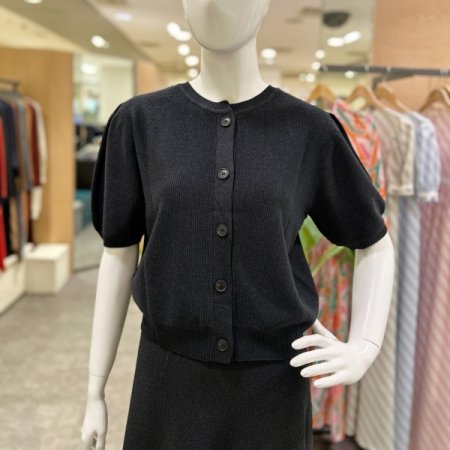 에어니트 벌룬소매 투웨이 소매탑