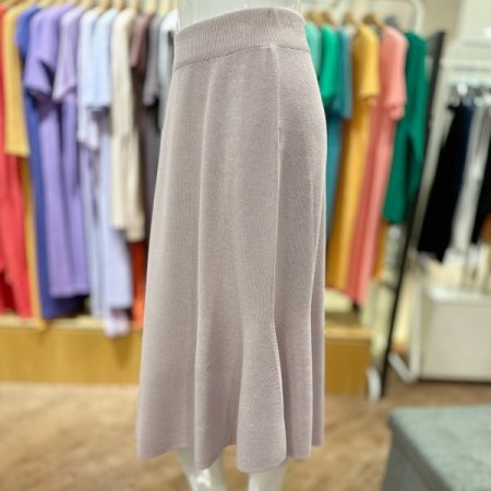 에어니트 언발 스커트