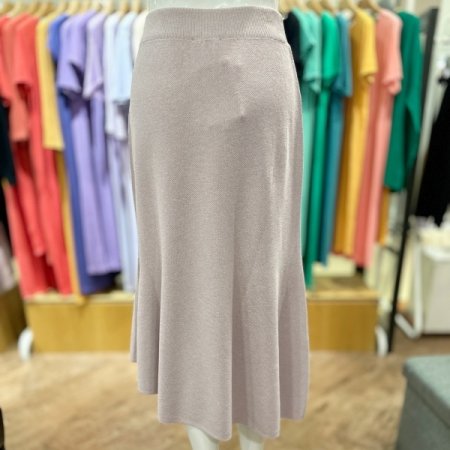 에어니트 언발 스커트