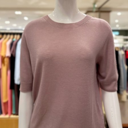 베이직 반팔 풀오버