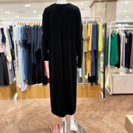 라운드 무지 심플 원피스