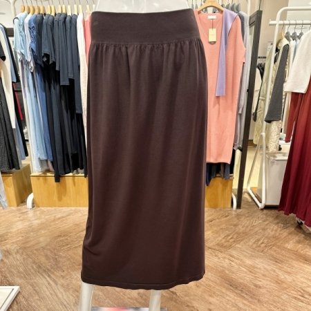 허리밴딩 롱 스커트