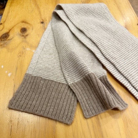 캐시미어 보더 머플러