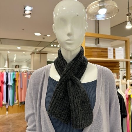 울 캐시미어 쁘띠 머플러