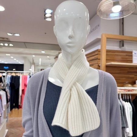 울 캐시미어 쁘띠 머플러