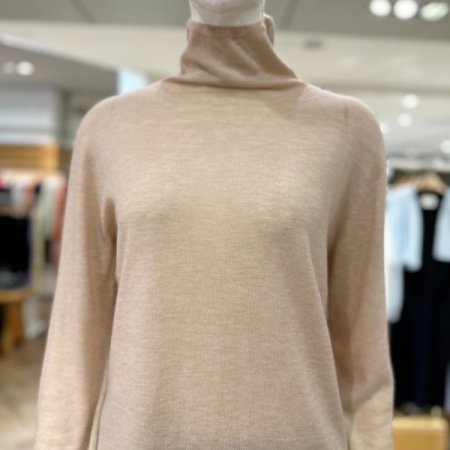 소매 립 베이직 풀오버 니트