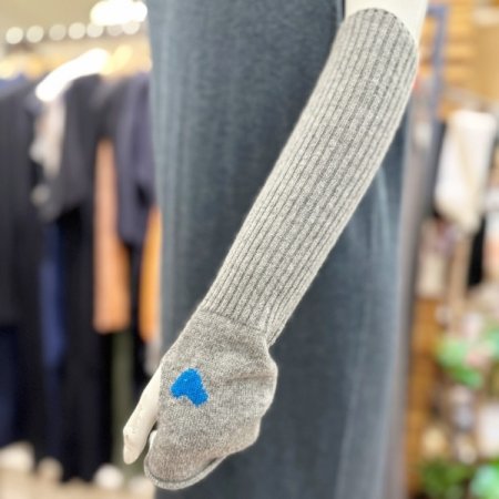 캐시미어 100 하트 핸드 워머