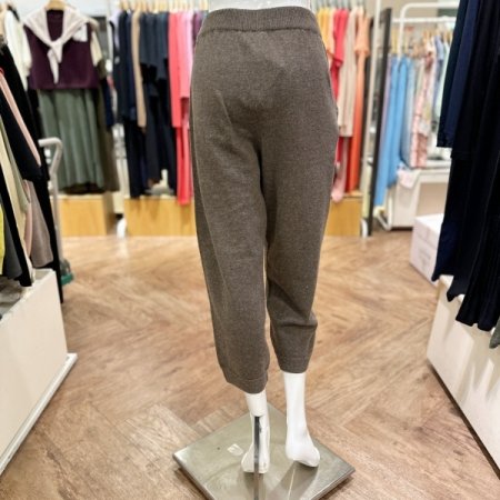 밍크 혼방 니트 팬츠