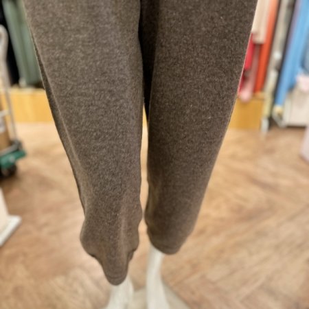 밍크 혼방 니트 팬츠