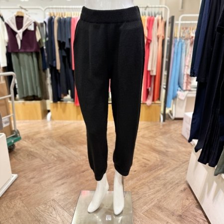 밍크 혼방 니트 팬츠