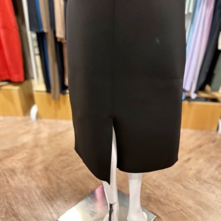 민소매 볼륨 라운드 원피스