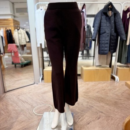 밍크 혼방 부츠컷 팬츠