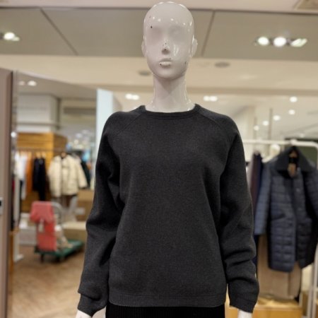 캐주얼 라운드 니트