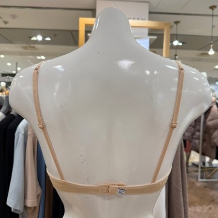 심리스 세틴 리브조직 후크 브라렛