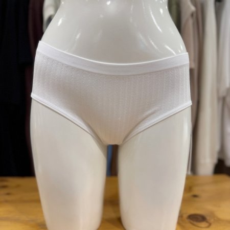 심리스 세틴 리브조직 브리프 팬티