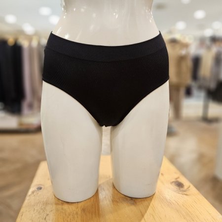 여성 심리스 웨이브 패턴 브리프 팬티