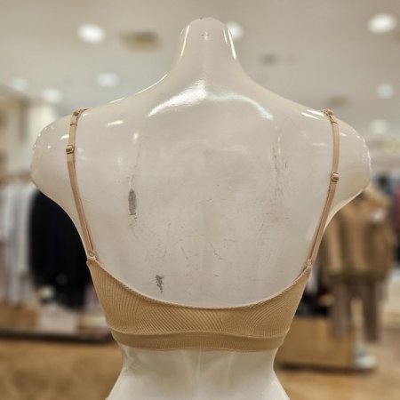 여성 심리스 웨이브 패턴 캐미 브라