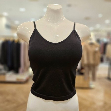 여성 심리스 패드내장 브라탑