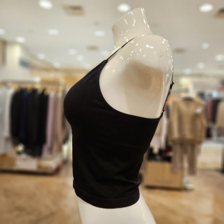 여성 심리스 패드내장 브라탑