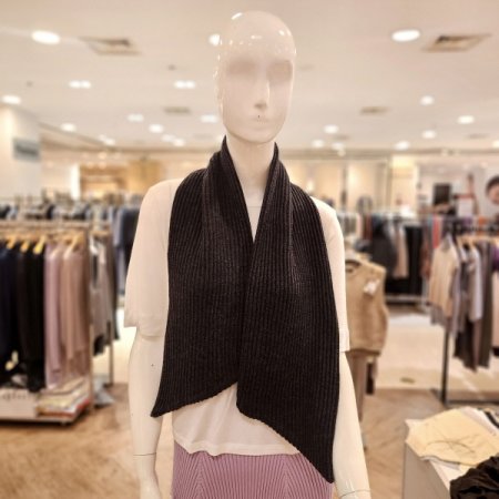 울 3D 홀가먼트니트 머플러