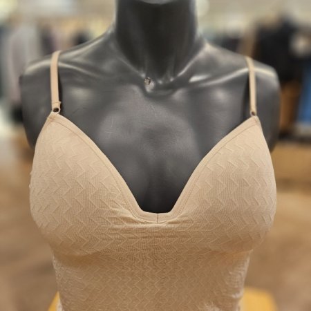 심리스 지그재그 패턴 브라탑