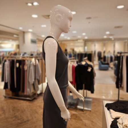 립조직 골지 크롭 탱크탑