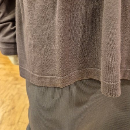 모달 그라데이션 반목 티셔츠