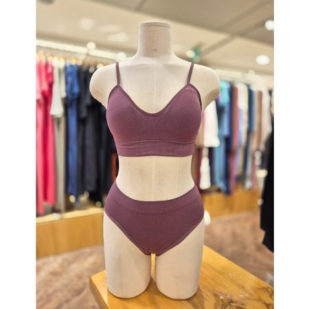 심리스 캐미 브라팬티 세트