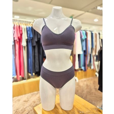 심리스 캐미 브라팬티 세트