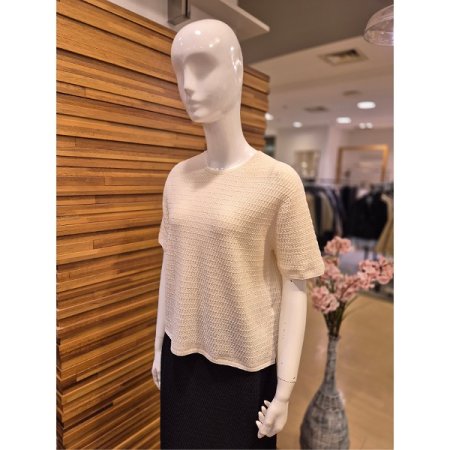 라운드 반팔니트