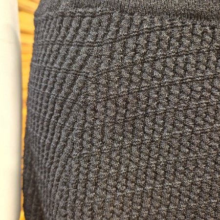 옆트임 롱 니트 스커트