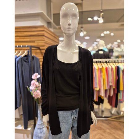 3D니트 플레인 가디건