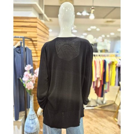 3D니트 플레인 가디건