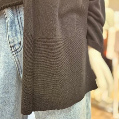 3D니트 플레인 가디건