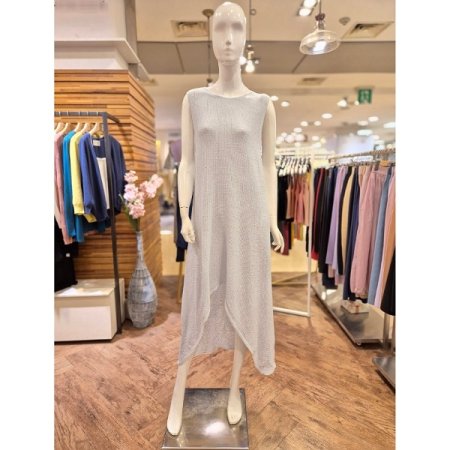 민소매 언발 롱 니트 원피스
