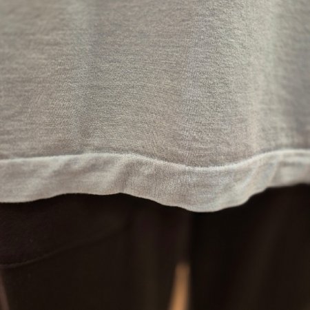 심리스 날개 소매 모달 라운드 티셔츠