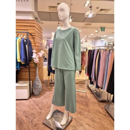 오가닉 코튼 티셔츠 팬츠 SET