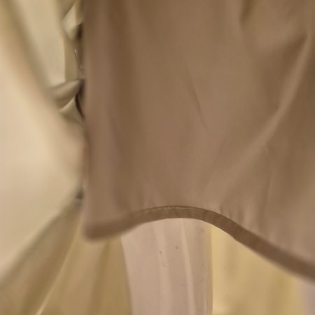 스트링 롱 주름 스커트