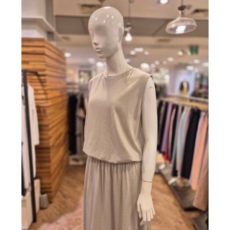 심리스 민소매 티셔츠